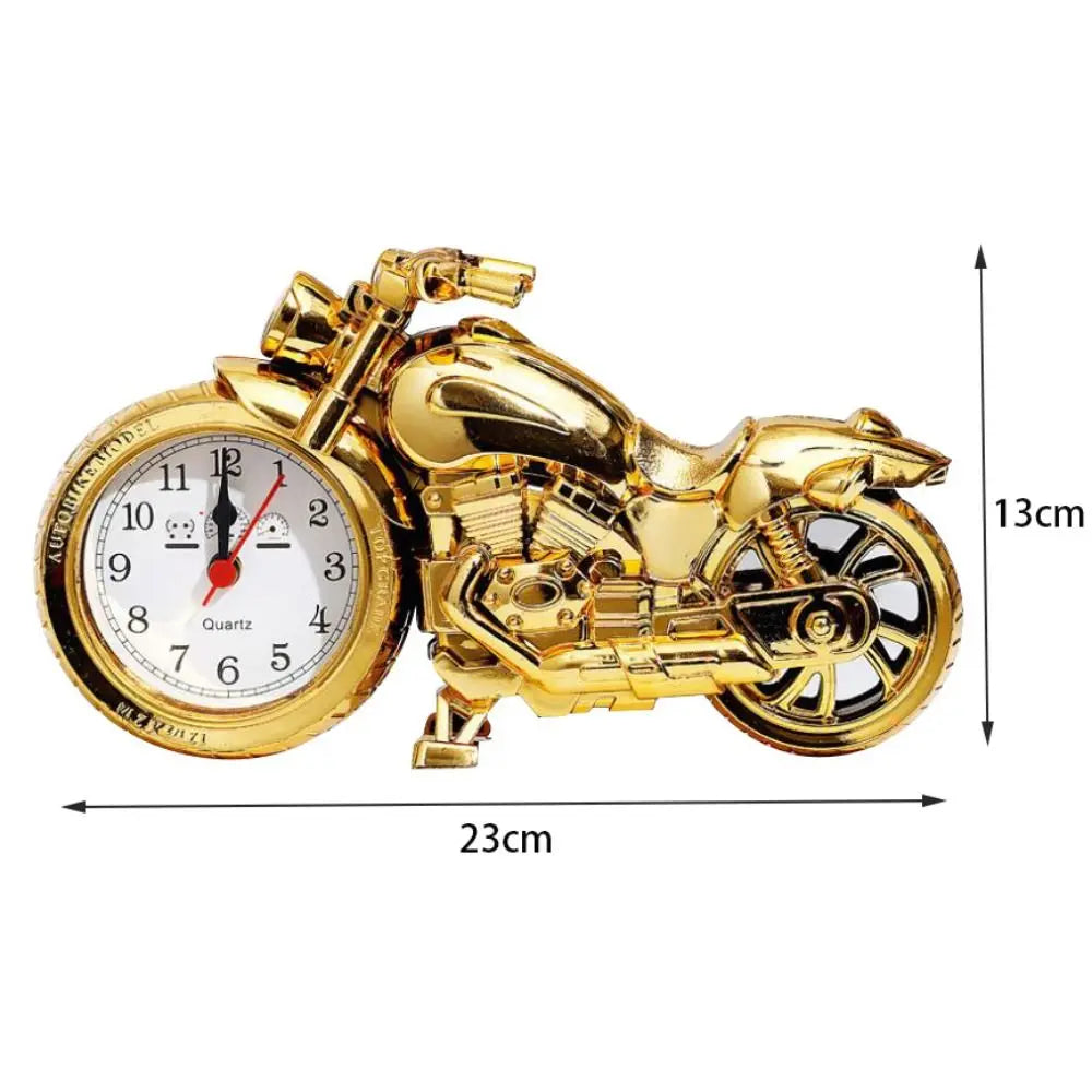 Vintage Motorcycle Bedside Alarm Clock | Bowlift
