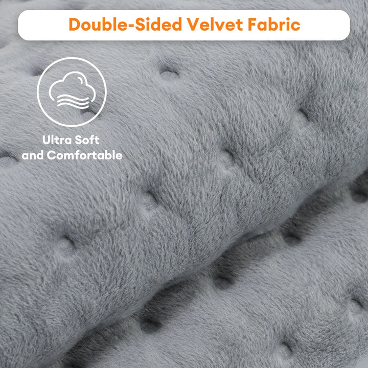 BowLift | ThermaEase Electric Heating Pad | 9 Temperature Levels & 4 Timer Modes | 30×60 cm | Washable & Quick Heating | For Back, Stomach & Legs