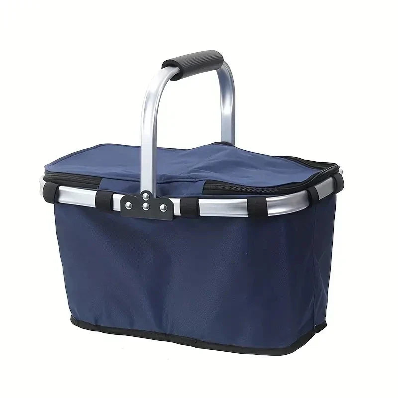 BowLift | FrostoGo Insulated Basket | Foldable & Lightweight | Keeps Hot & Cold | For Picnic & Travel
