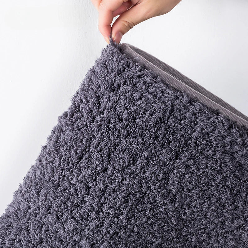 BowLift | Long-pile, Absorbent Bath Mat With Anti-slip