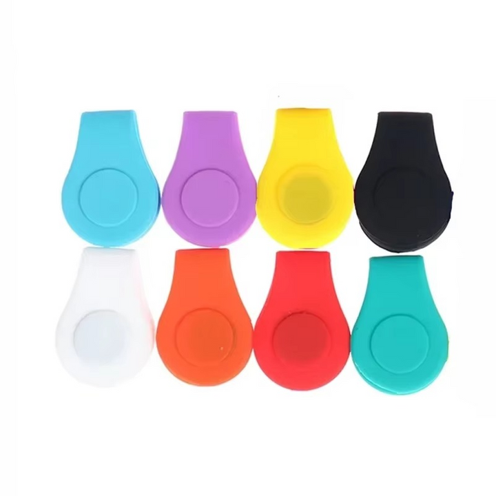 BowLift | Magnetic Silicone Folding Golf Ball Marker Holder with Hat Clip
