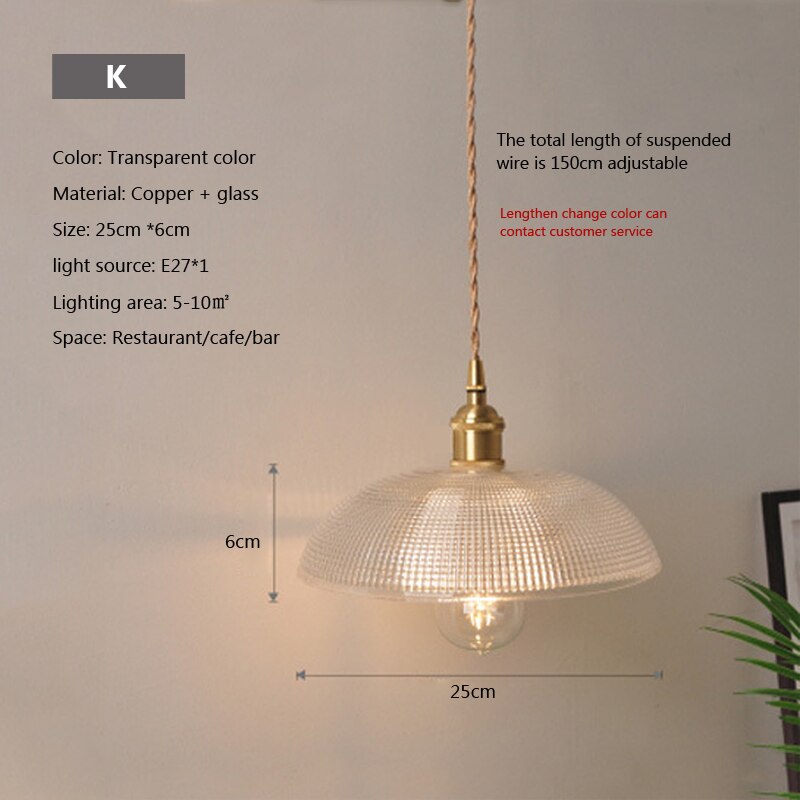 BowLift | Nordic Brilliance Transparent Glass Pendant Lamp