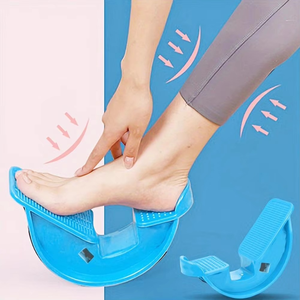 BowLift | 2 Pack Foot Rocker Calf Stretcher for Plantar Fasciitis, Achilles Tendonitis, Ankle and Lower Leg Muscle Relief, 10.6 x 5.1 in Slant Boards