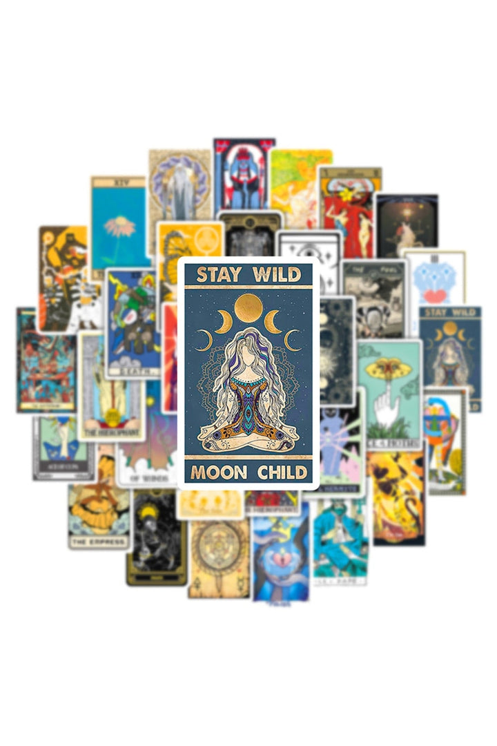 Tarot card sticker pack | Bowlift