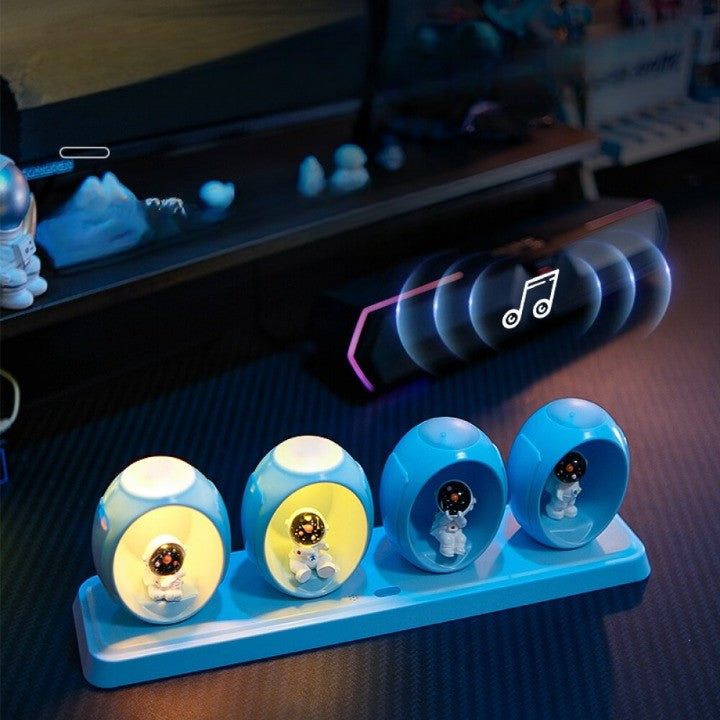 BowLift | Space Capsule Voice Control Colorful Night Lamp