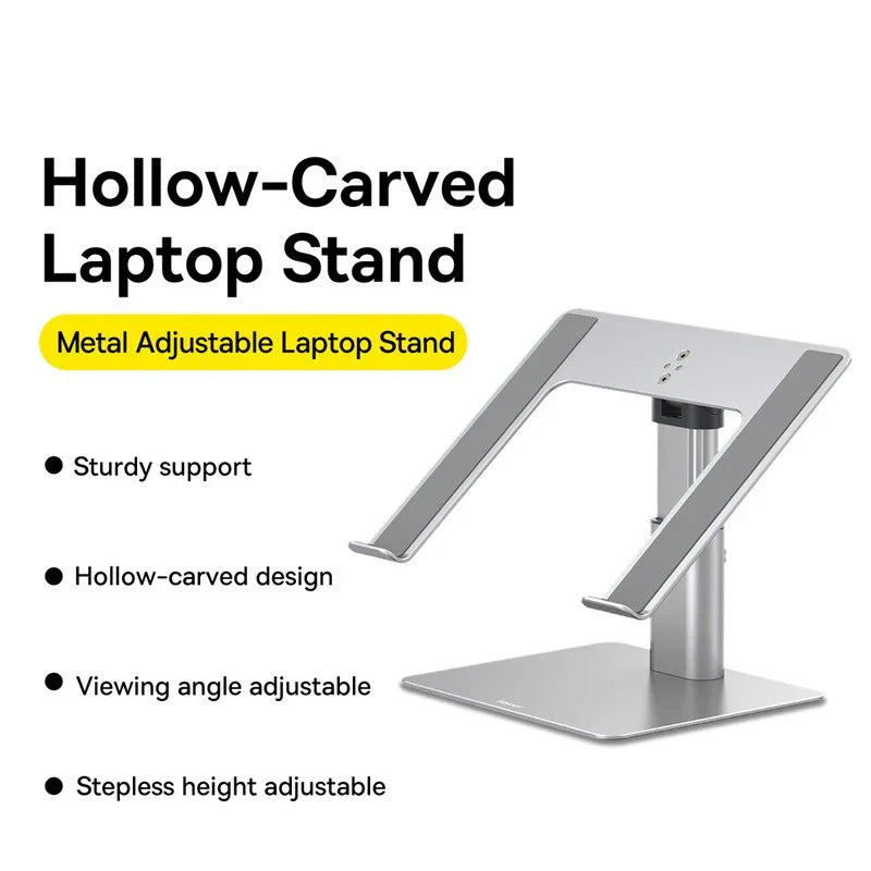 BowLift | Ergonomic Non-slip Height Adjustable Laptop Holder Stand