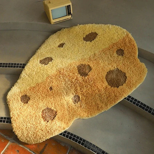 Cartoon Cheese Rug | Bowlift