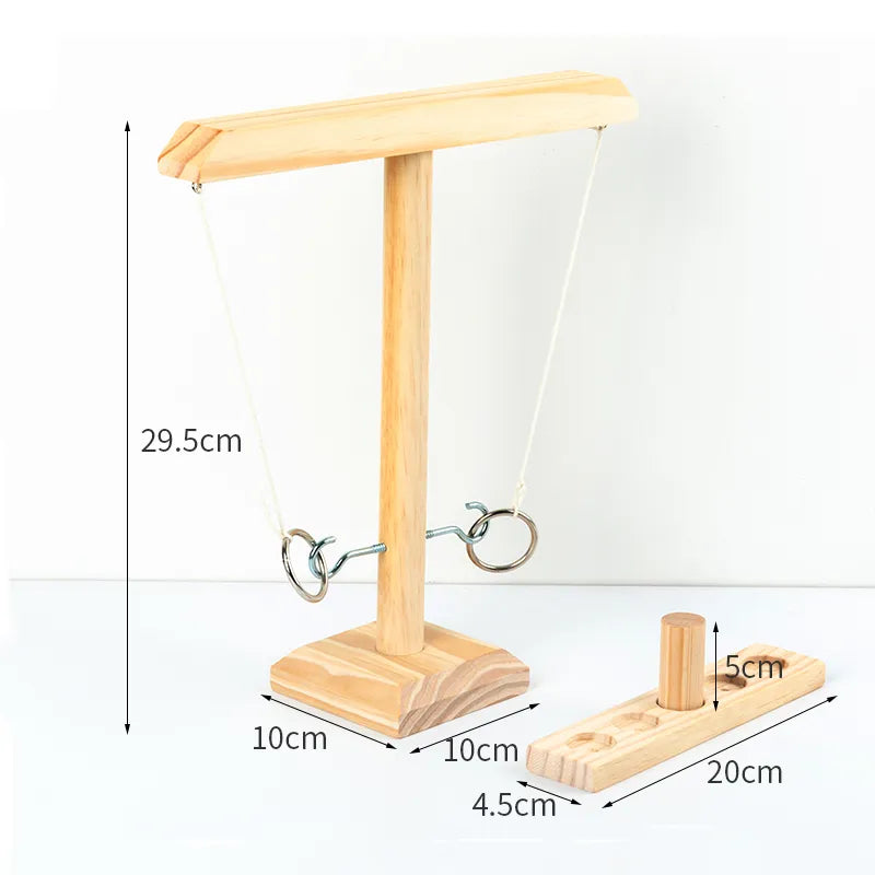 BowLift | Wooden Ring Toss Game