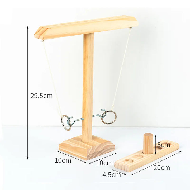 BowLift | Wooden Ring Toss Game