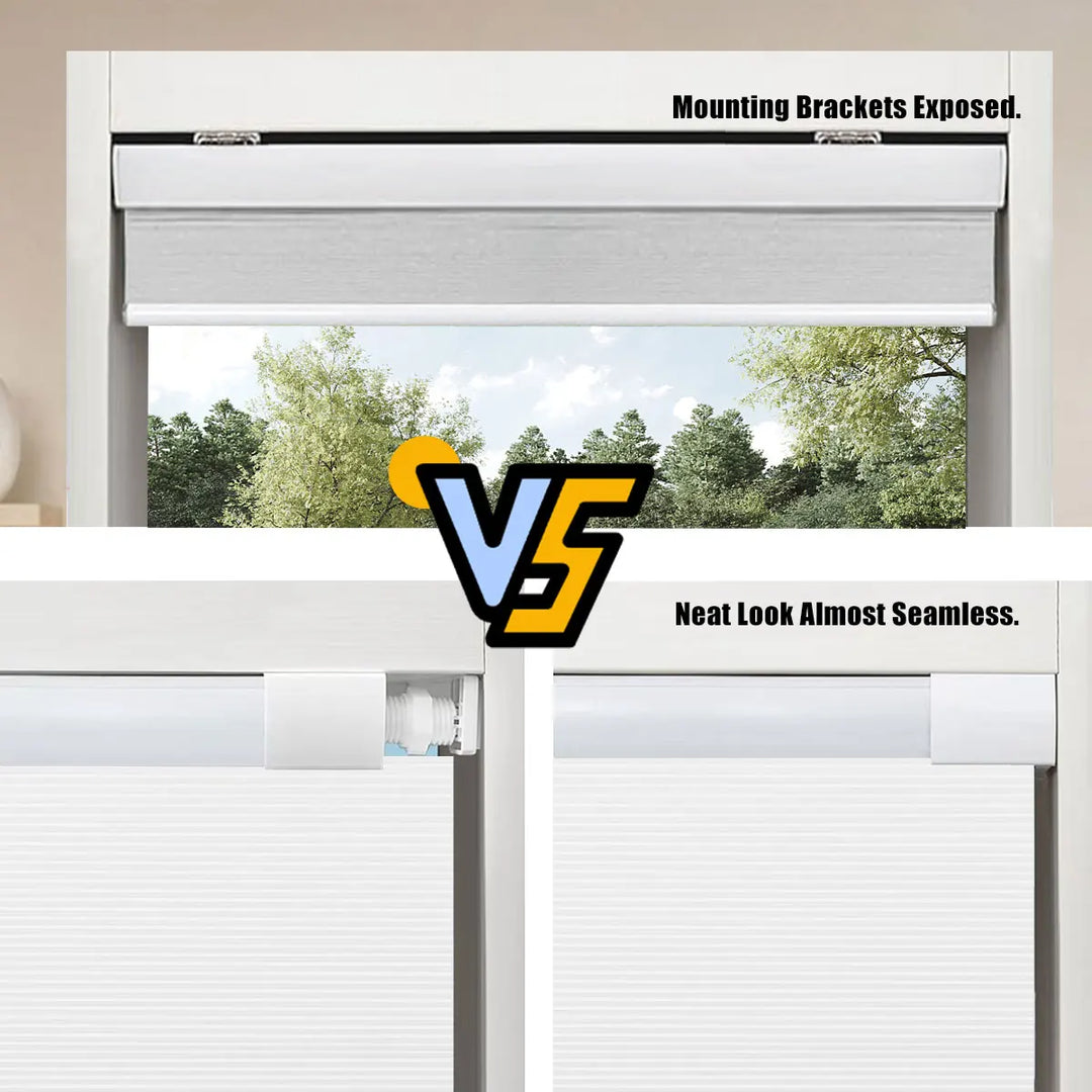 BowLift | Blackout No-Drill Cordless Honeycomb Blinds