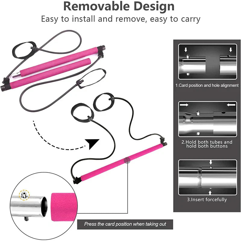 BowLift | Multifunctional Elastic Pilates Bar