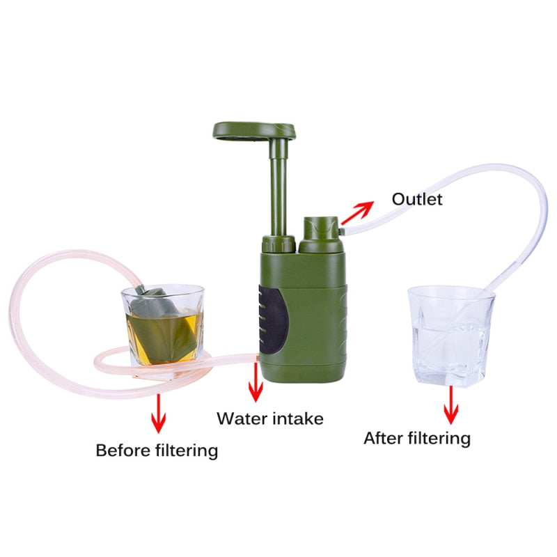BowLift | Outdoor Water Filter Camping Survival Tool