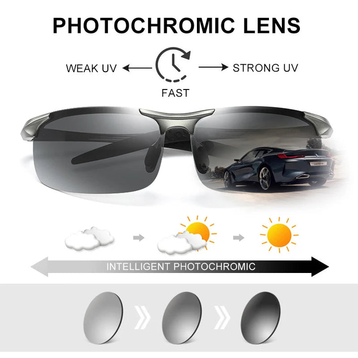 Photochrome sunglasses with polarized lenses | Bowlift