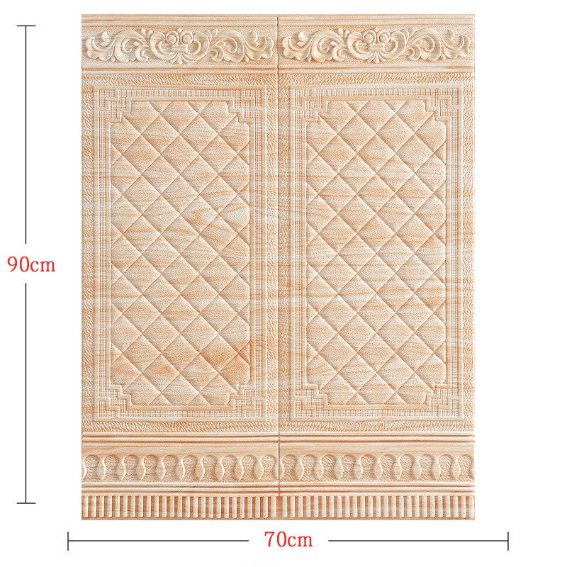 3D Self-Adhesive Antique Accent Wall Sticker | Bowlift