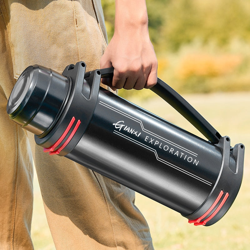 Giant Drink Stainless Steel Thermos Bottle | Bowlift
