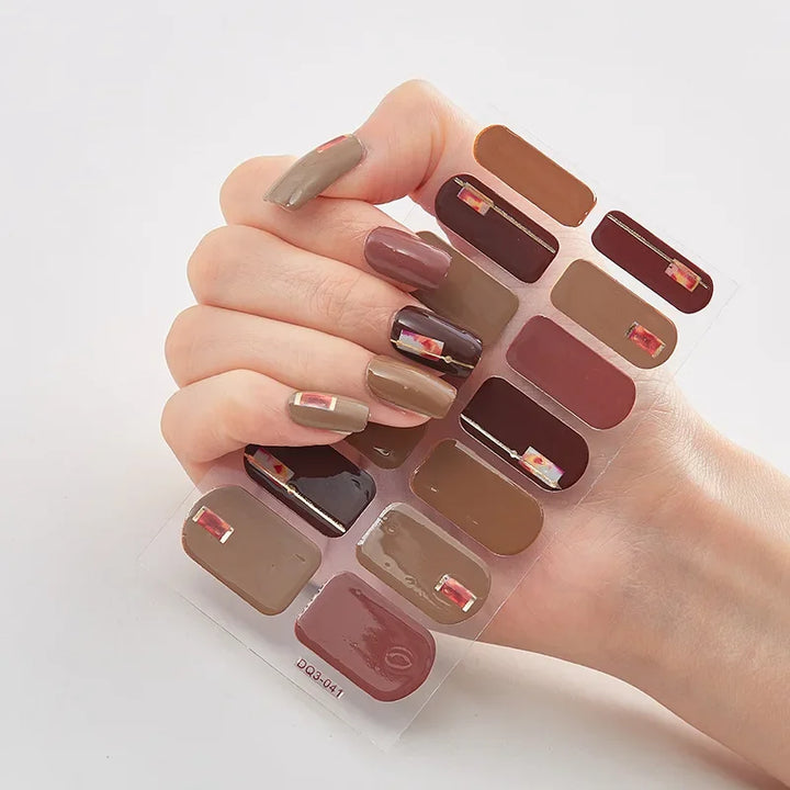 BowLift | Christmas Nail Stickers | Festive Designs | Easy to Apply