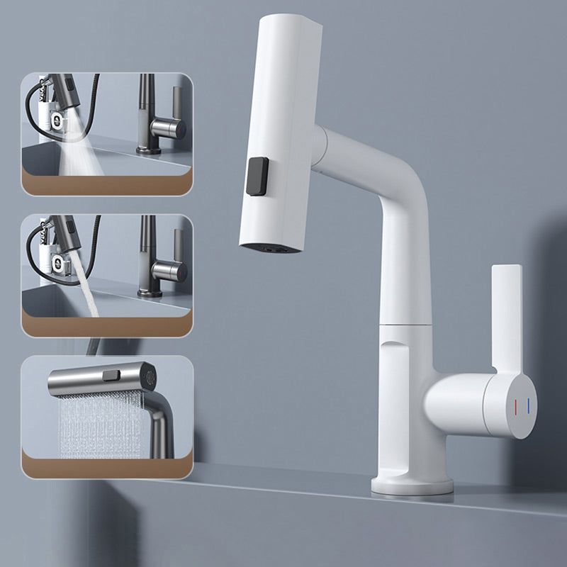 BowLift | WaterMaster Flexible LED Kitchen & Bathroom Faucet – 360° Swivel, Pull-Out Hose & 5 Spray Modes