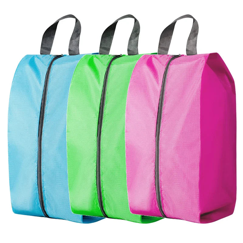 BowLift | PACKSHOES Travel Shoe Bag | Water Repellent & Dustproof | With Zipper | Available in 3 Sizes & 6 Colors