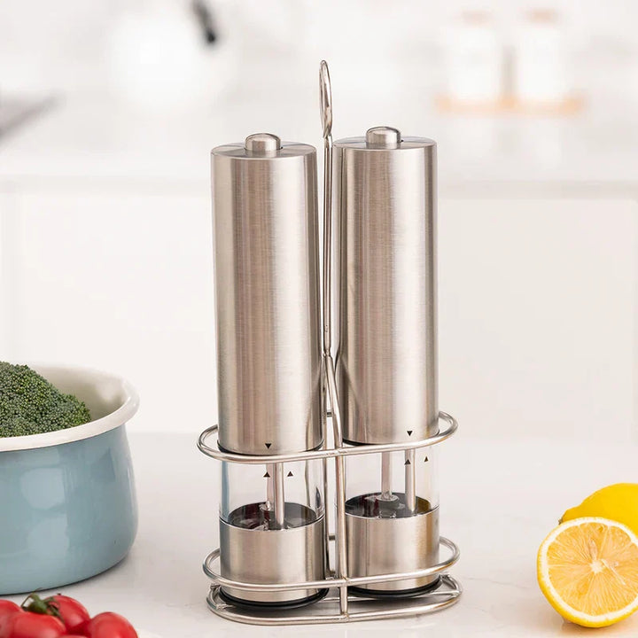 BowLift | Elegant Grinder Set with Lighting and Stylish Design