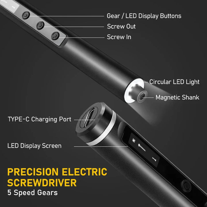 BowLift | Magnetic Precision Electric Screwdriver Set