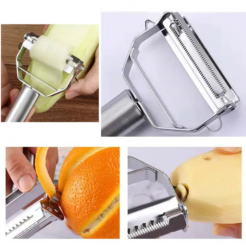 Vegetable Peeler Stainless Steel Ergonomic Rustproof | Bowlift