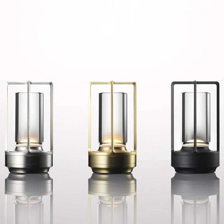 BowLift | Rechargeable Wireless LuxeGlow Table Lamp - Elegant Wireless Lamp for Every Mood