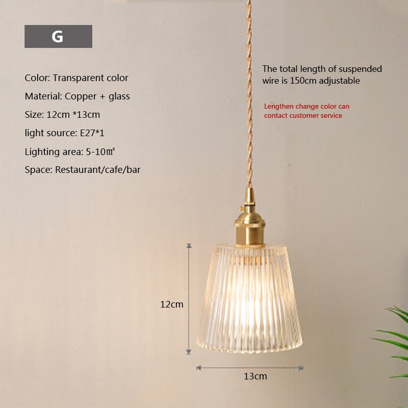 BowLift | Nordic Brilliance Transparent Glass Pendant Lamp