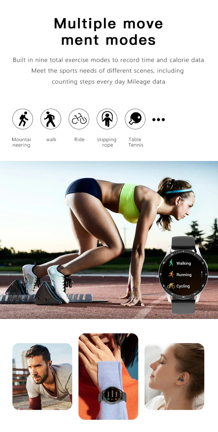 BowLift | Two In One  Smart Watch With Bluetooth Earbuds