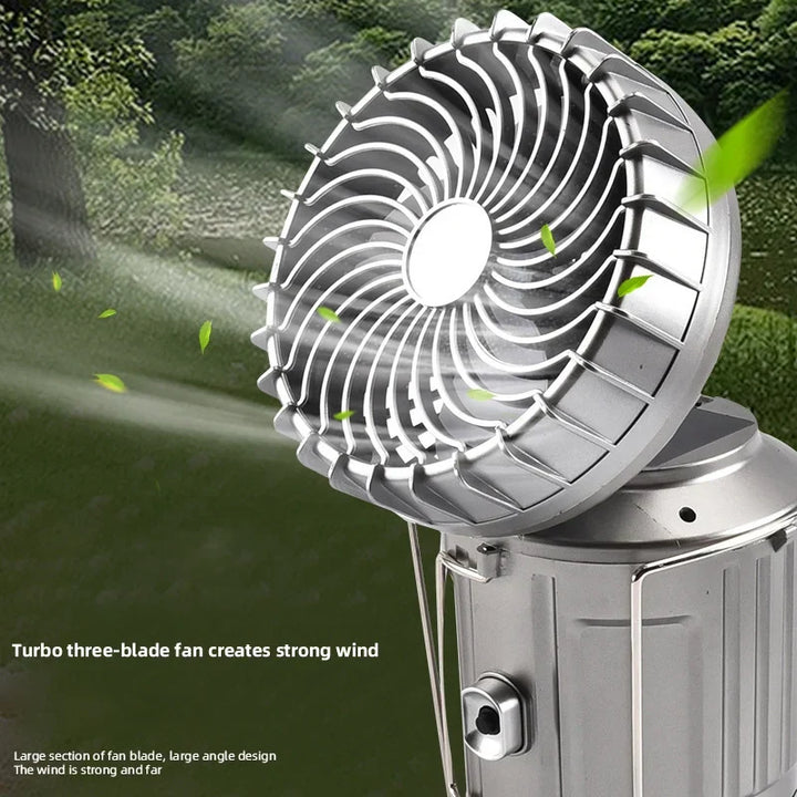 Built-in Fan Fishing LED Tent Lamp | Bowlift