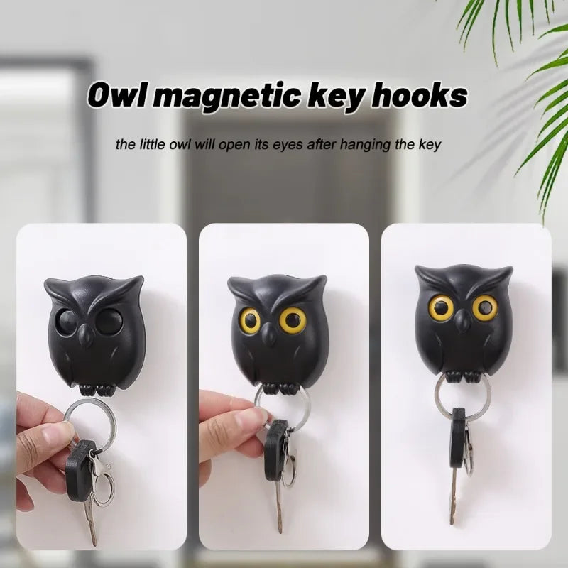 BowLift | Self Adhesive Magnetic Owl Key Holder