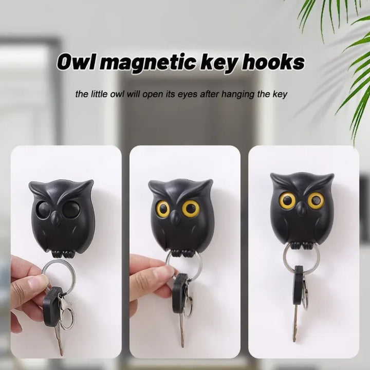 BowLift | Self Adhesive Magnetic Owl Key Holder