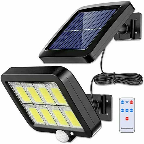 BowLift | Solivor Solar Light with Motion Sensor | Wireless & Weatherproof | 3 Modes | 100 COB LEDs