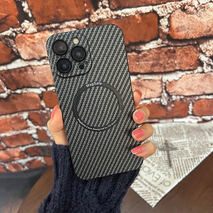 BowLift | Carbon Fiber Magsafe Magnetic iPhone Case