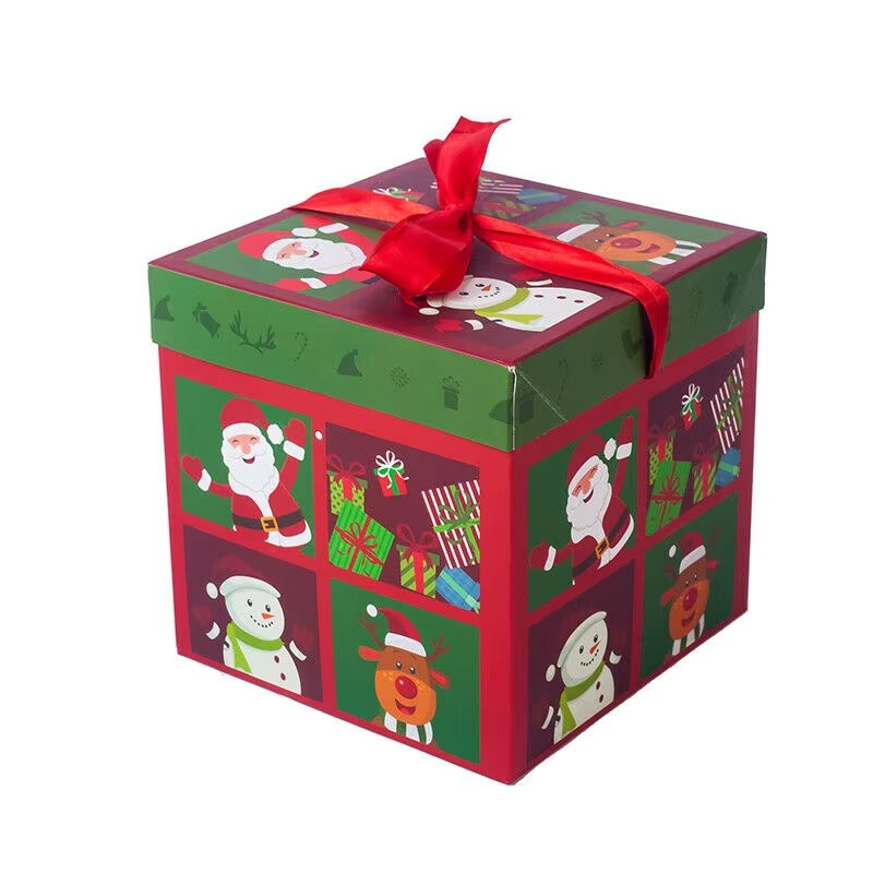 BowLift | 8 Piece Christmas Gift Box Set for Cookies Candy and Holiday Treats