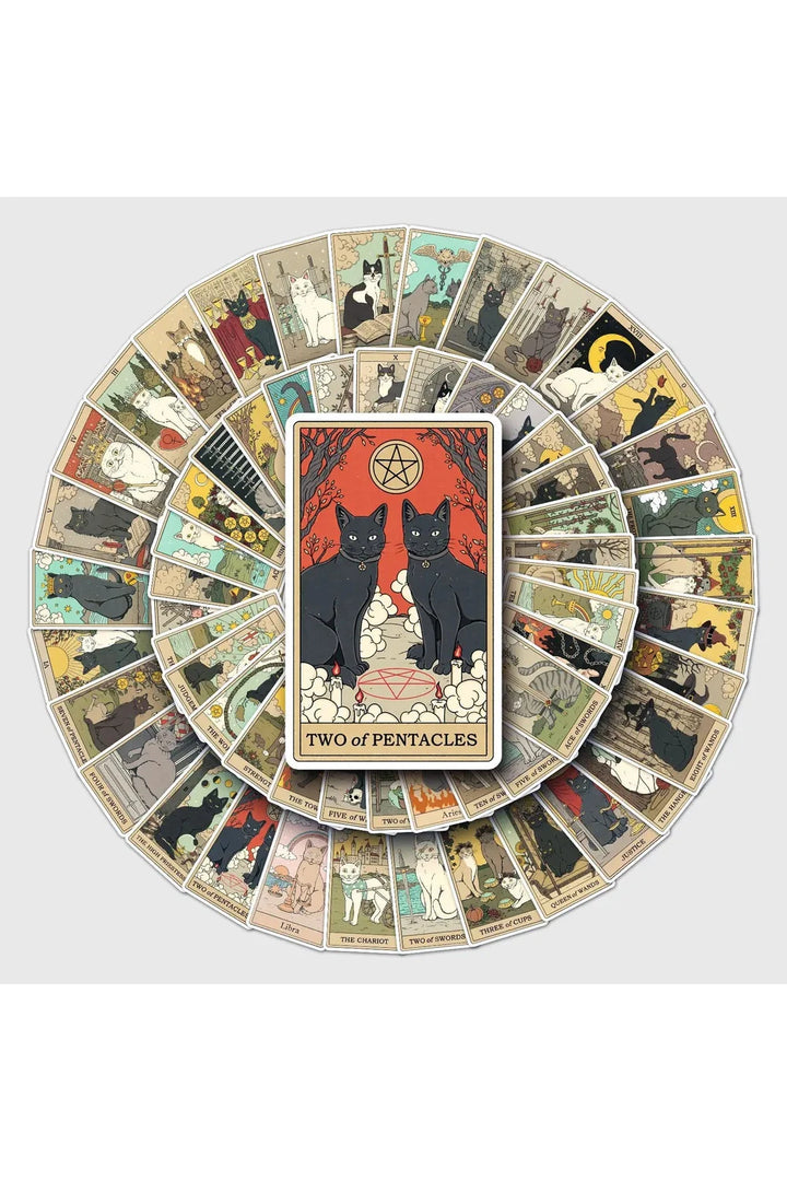 Tarot Doodle Scrapbooking Stickers | Bowlift