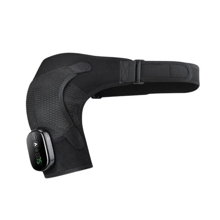 BowLift | Adjustable Heated Shoulder Massage Brace for Muscle Relaxation
