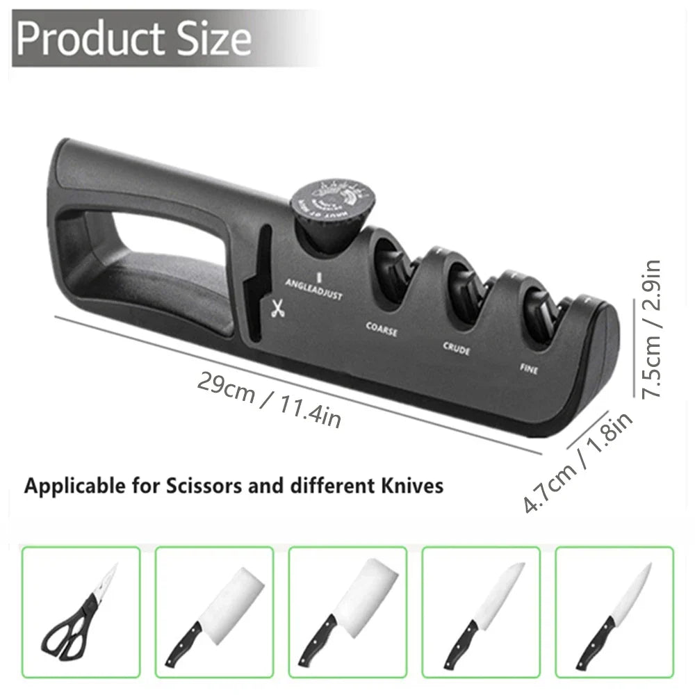BowLift | 4-in-1 Professional Knife Sharpener (1+1 Free) - EdgeSharp