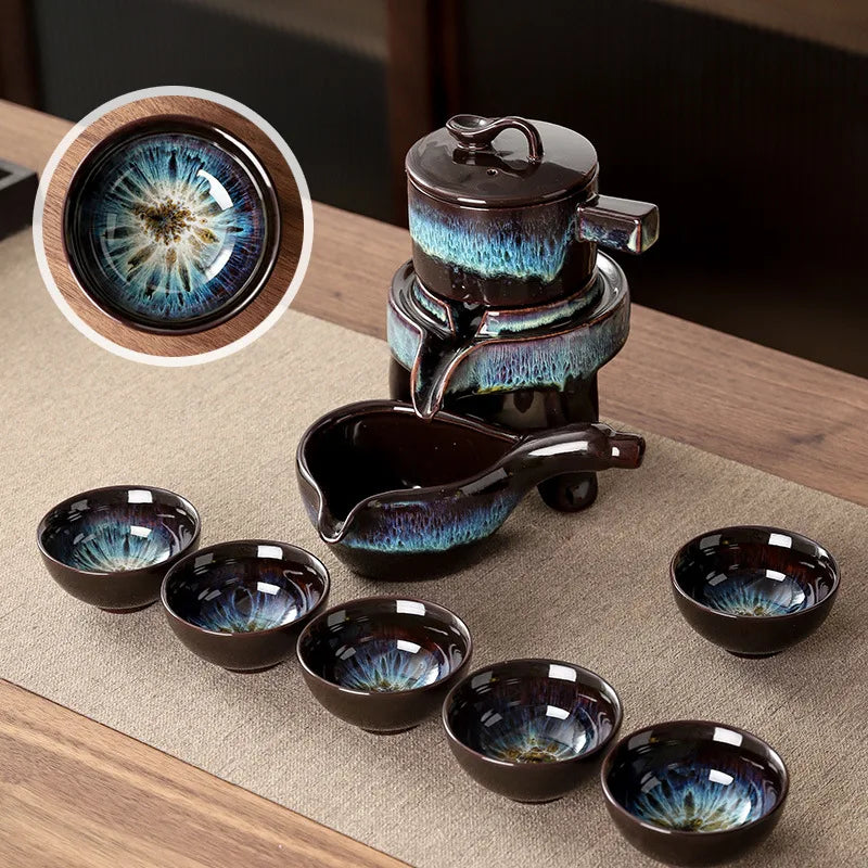 BowLift | Mystic Sip Kung-Fu Ceramic Tea Set