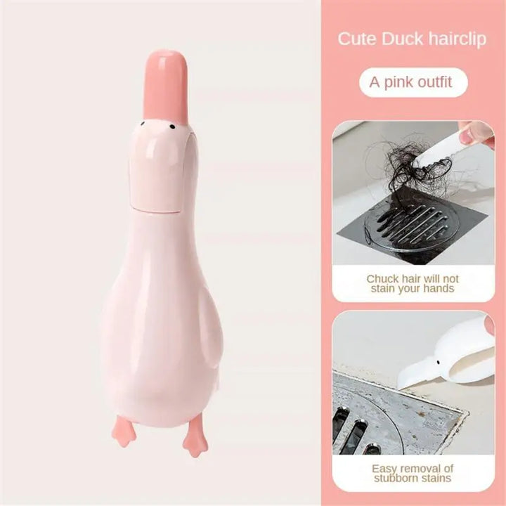 BowLift | Cute Duck Wall-Mounted Hair Pickup Clip