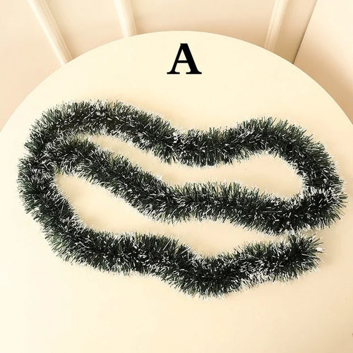 Christmas garland – Snow-flocked decor for indoor and outdoor decoration | Bowlift