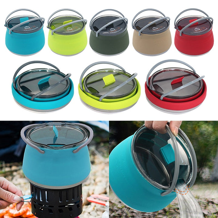 Travel Go Multifunctional Collapsible Outdoor Kettle | Bowlift