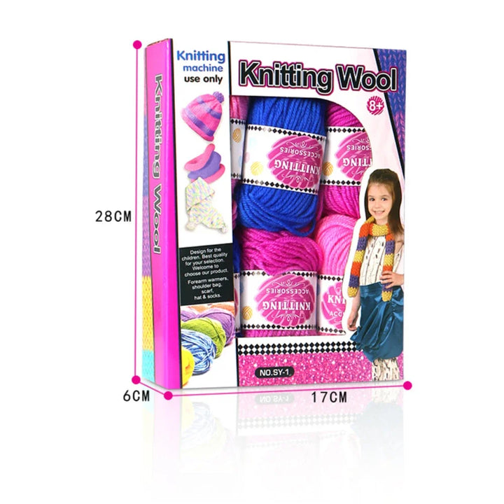 BowLift | Strickolino Knitting Machine | 22 Needles | Automatic Circular Knitting Set for Beginners & Adults | Fast Knitter with Accessories