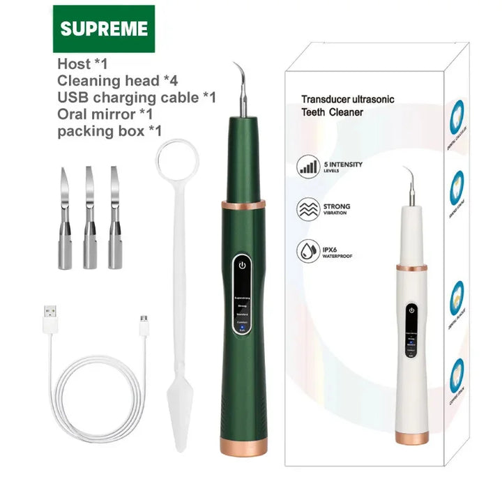 BowLift | DentoraSonic | Ultrasound dental care device for dogs & cats | 5-level tartar remover | USB charging