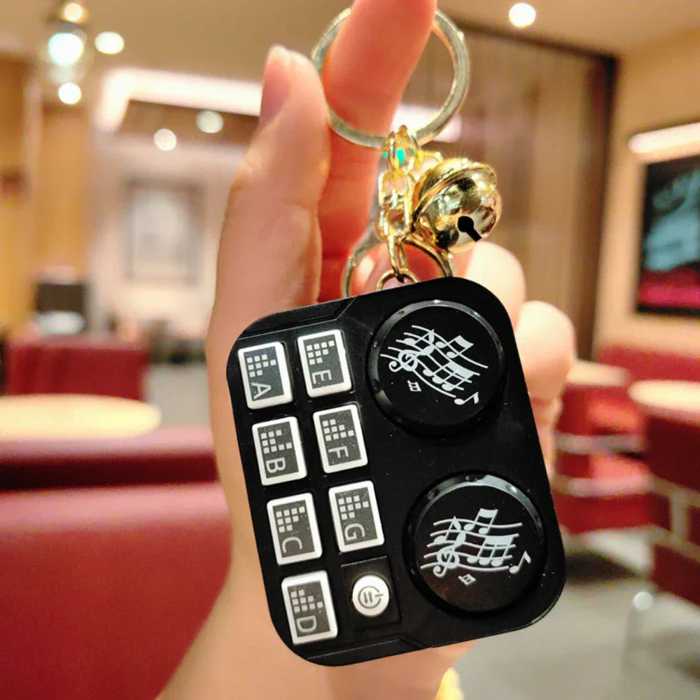 BowLift | Mini DJ Turntable Toy Keychain