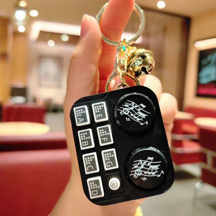 BowLift | Mini DJ Turntable Toy Keychain