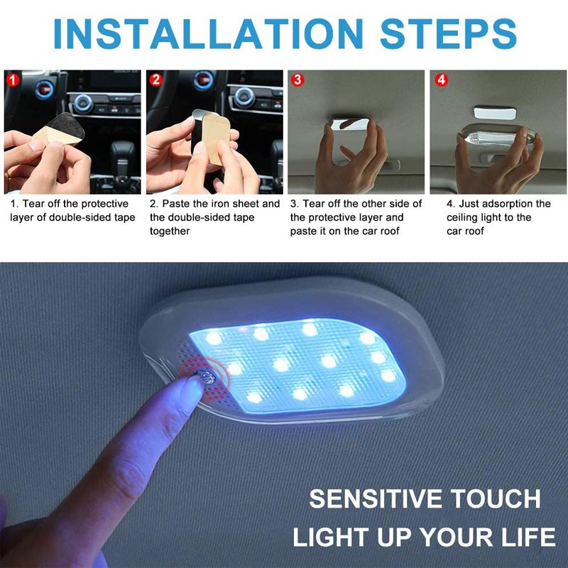 BowLift | Stardust Ride RGB Car Roof Interior Light