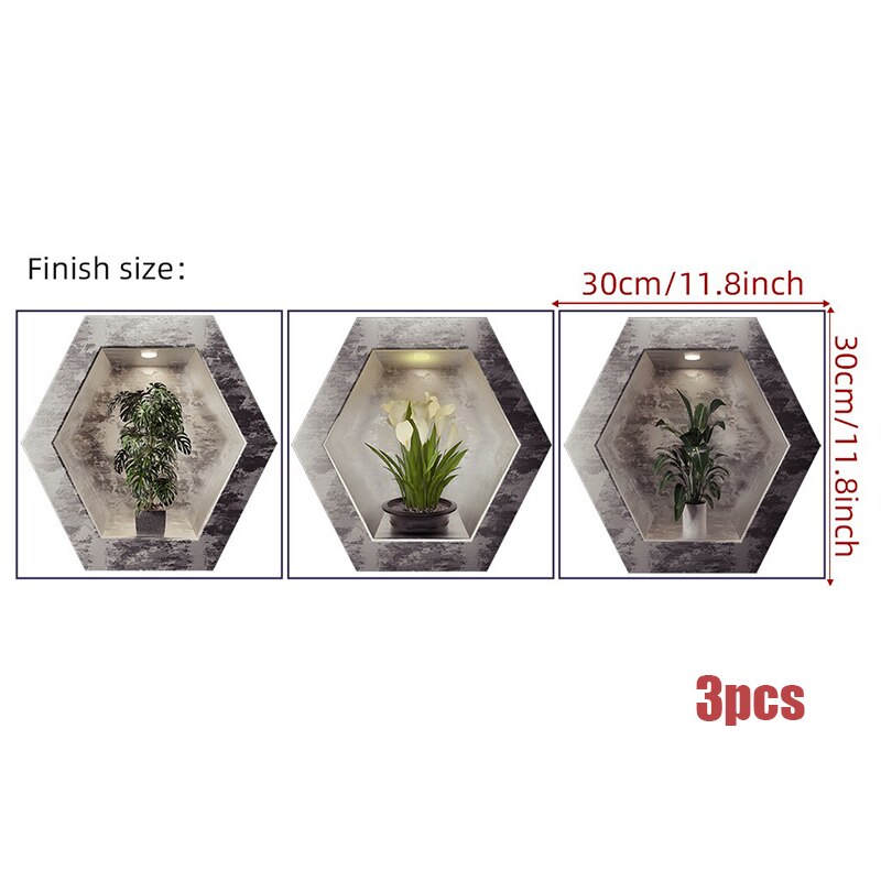 BowLift | Wall Decorative Potted Plant Stickers