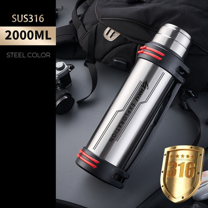 BowLift | Giant Drink Stainless Steel Thermos