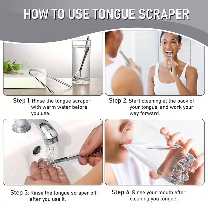 BowLift | Stainless Steel Tongue Cleaner for Optimal Oral Hygiene