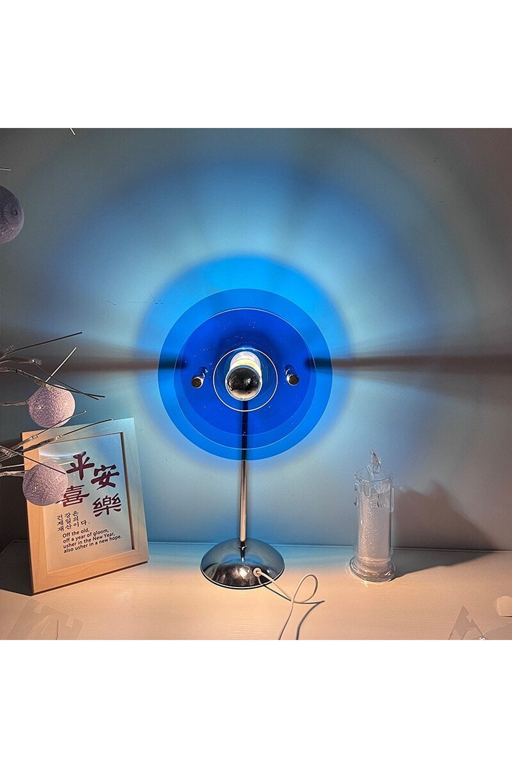 Rainbow projector night light | Bowlift